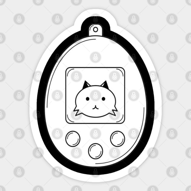 Catagotchi Sticker by 90’s Nostalgia Gear